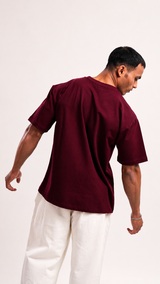 Crimson Script Tee
