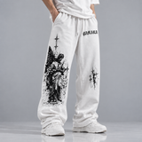 Sacred Relic White Wide-Leg Pants