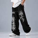 Inferno Tribal Wide-Leg Pants