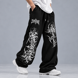 Inferno Tribal Wide-Leg Pants