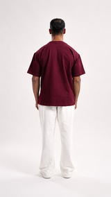 Crimson Script Tee